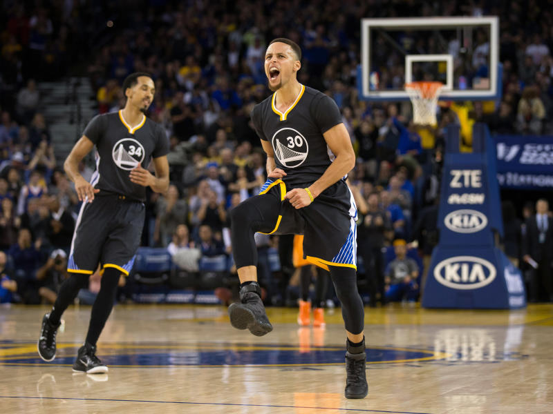 Stephen Curry Debuts New Under Armour Shoes During Game 1 Of 
