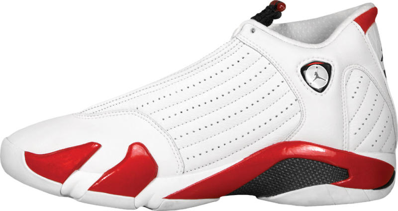 red and white 14s jordans
