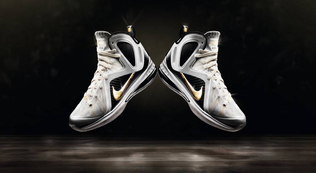 Nike LeBron 9 Elite Home White Black Gold 516958-100 (1)