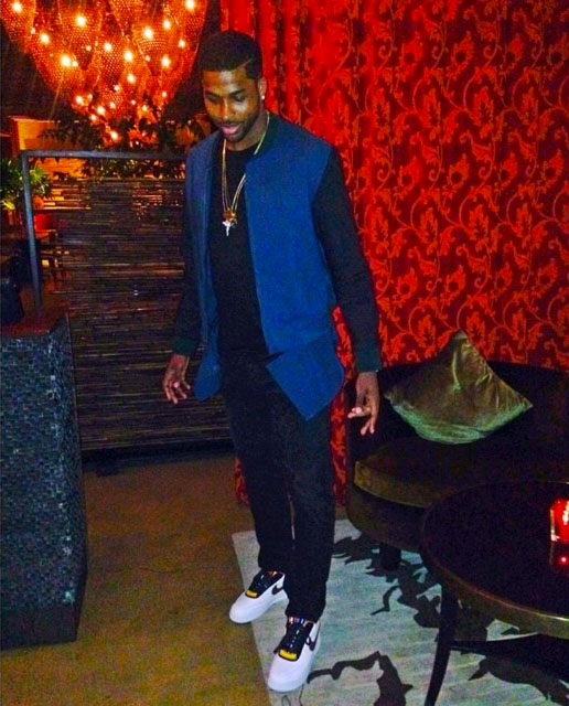 Tristan Thompson wearing Nike Air Force 1 RT