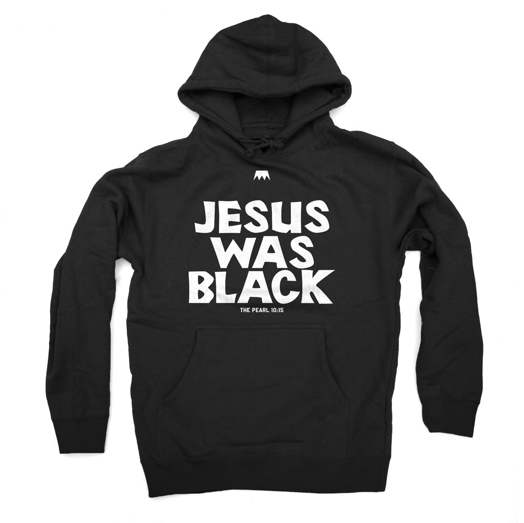 UNDRCRWN Black Jesus Hoodie Black (1)