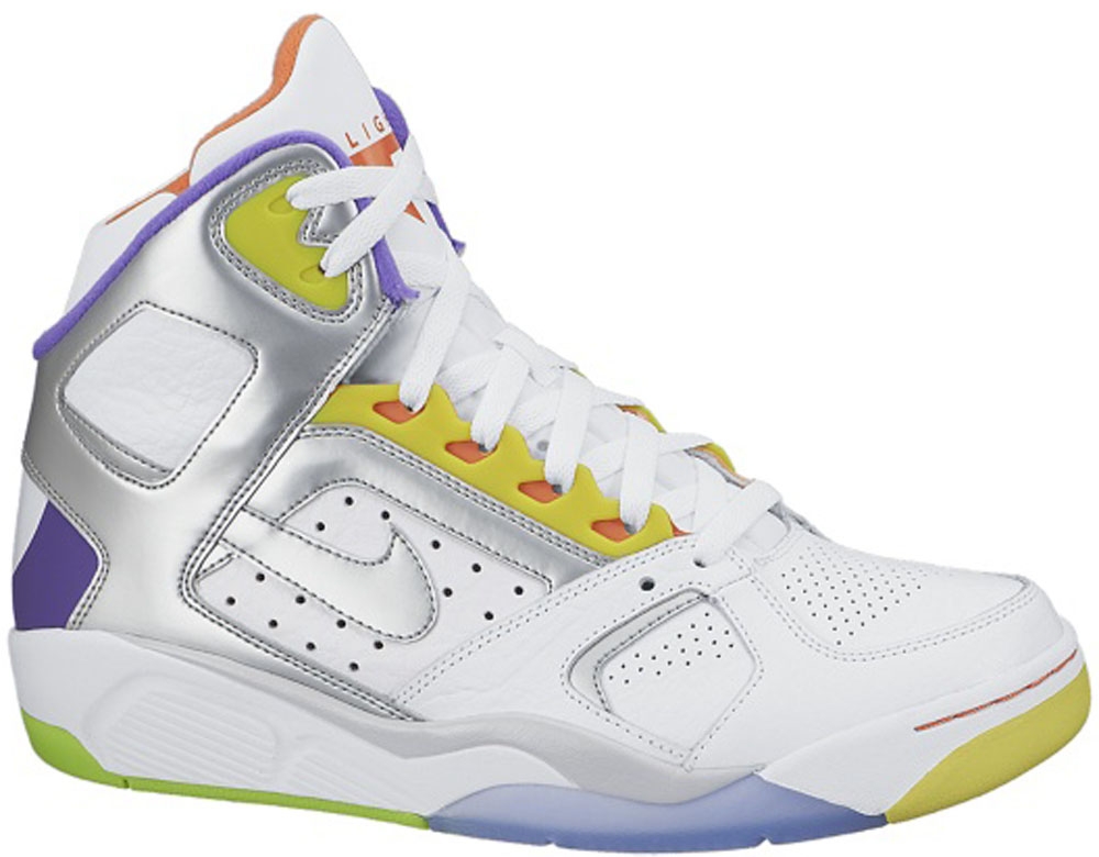 nike air flight lite high black purple