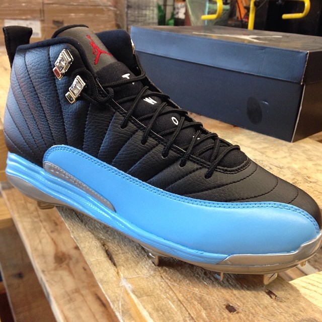 Air Jordan XII 12 Father's Day Baseball Cleats by Recon (1)