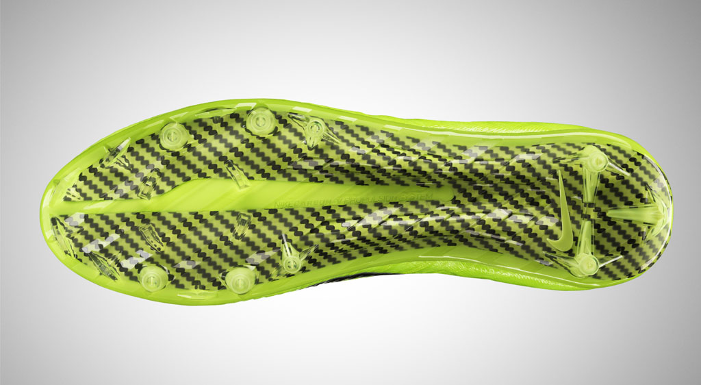 Nike Vapor Ultimate Flyknit Cleat Volt (4)