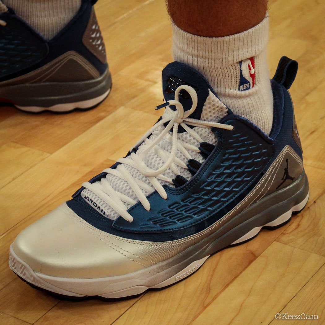 SoleWatch // Up Close At MSG for Pelicans vs Knicks - Dave Hopla wearing Jordan CP3.VI AE True Blue