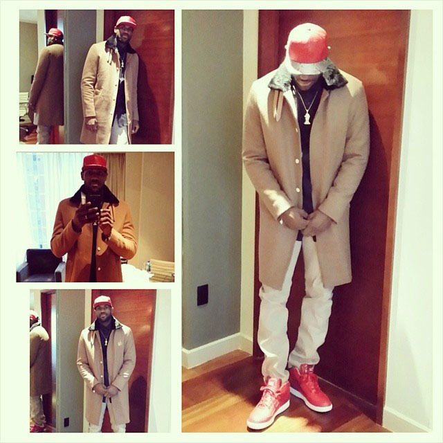 LeBron James wearing DSM x Nike Air Python Lux