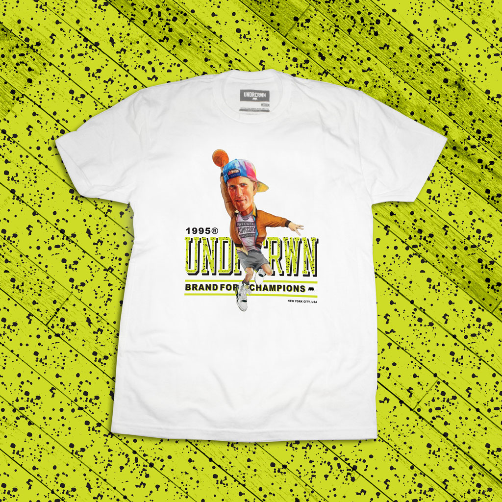 UNDRCRWN In the Zone Collection - Billy Hoyle T-Shirt White