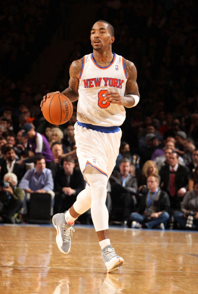 Highlight // J.R. Smith's Reverse Alley Oop in the "Cool Grey" Air Jordan XII 12 (1)