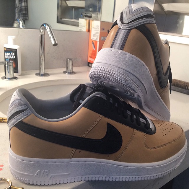 Bow Wow Picks Up Nike Air Force 1 RT Low Beige