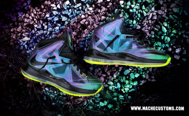 Nike LeBron X Phantom by Mache Custom Kicks (1)