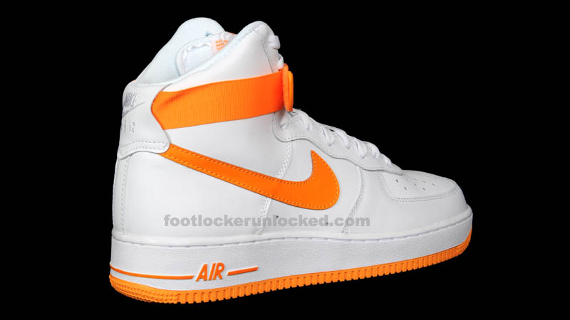 Nike Air Force 1 High White Vivid Orange 315121-180 (6)