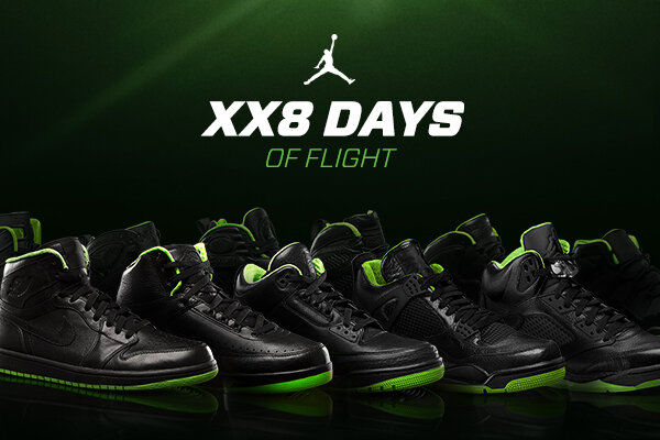 Jordan Brand XX8 Days Of Flight Giveaway