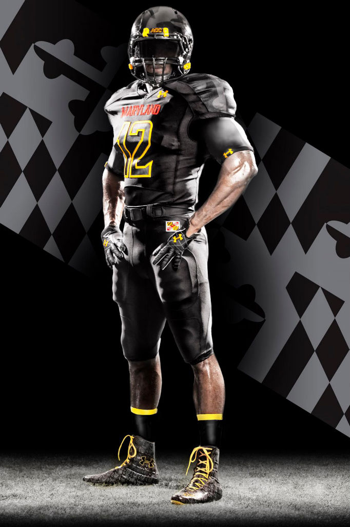 Maryland's Under Armour Black Ops Football Uniforms (1)