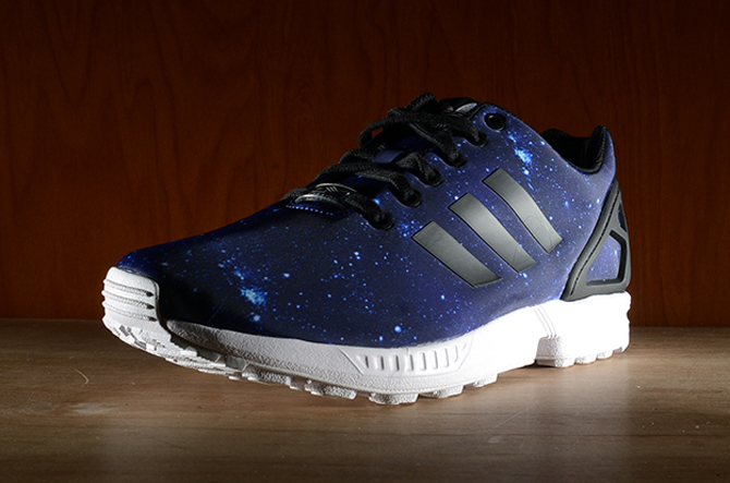 adidas zx flux bleu galaxy