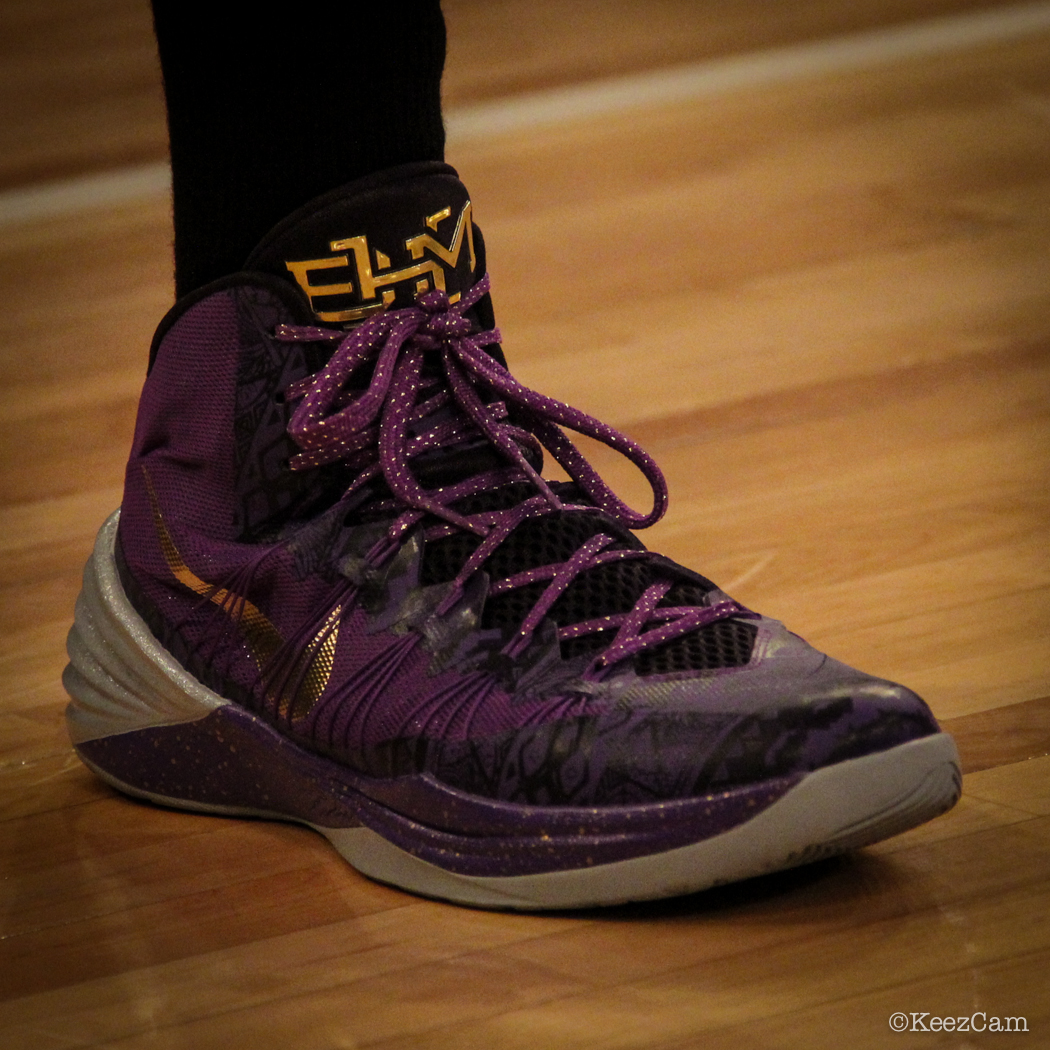 Sole Watch: Up Close At MSG for Knicks vs Nets - Shaun Livingston wearing Nike Hyperdunk 2013 BHM