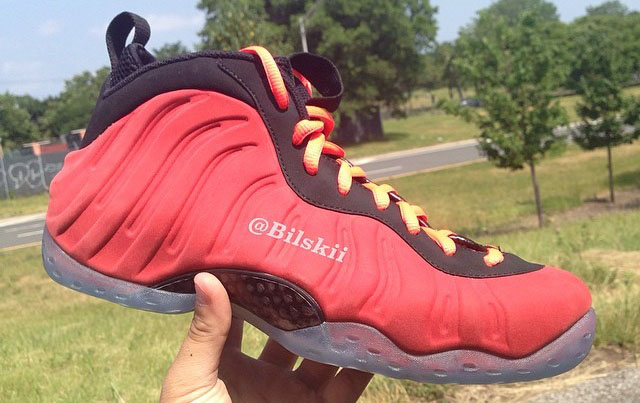 Nike Air Foamposite One 'Red Suede' Sample (2)