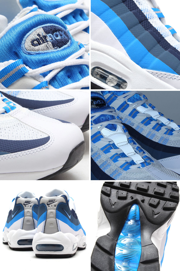 Nike Air Max 95 NS White / University Blue Details