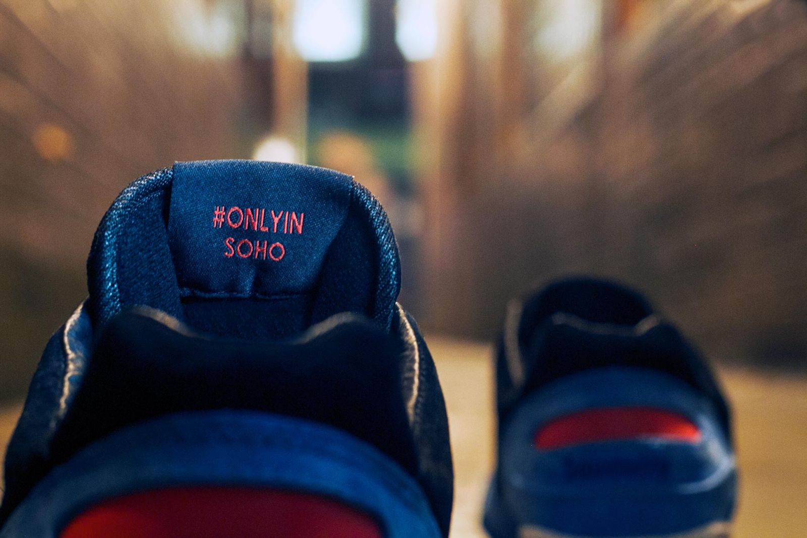 Footpatrol x Saucony Shadow 6000 Only in Soho tongue tag