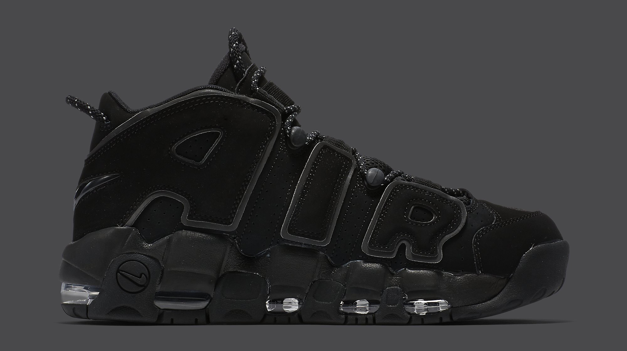 nike air more uptempo black