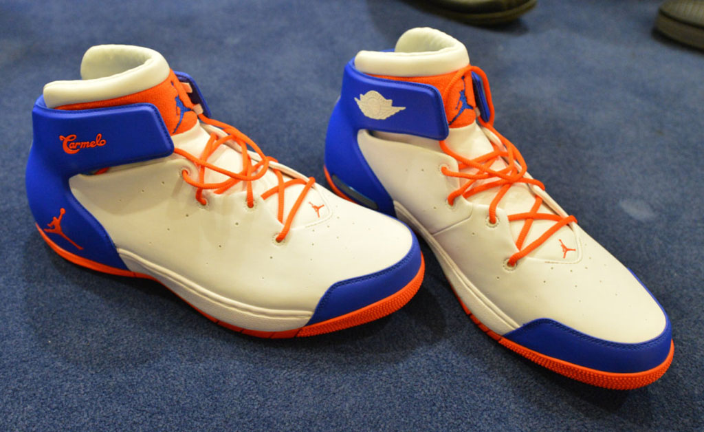 95 White Carmelo shoes knicks for Mens