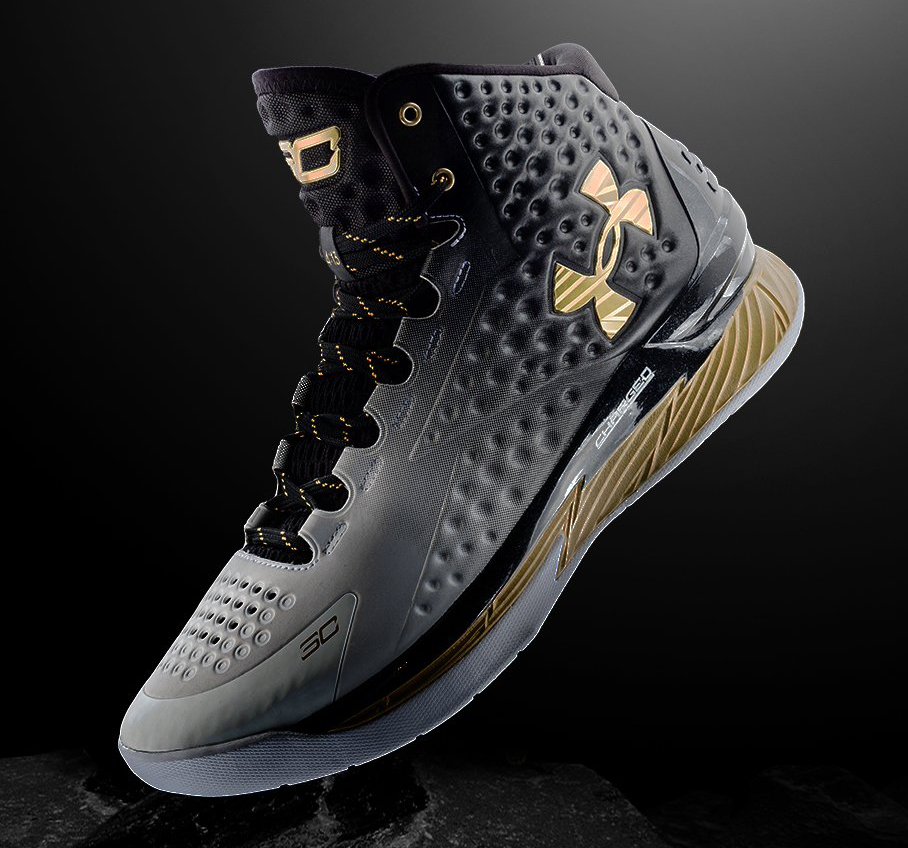 Here's Steph Curry's First Under Armour MVP Sneaker Sole