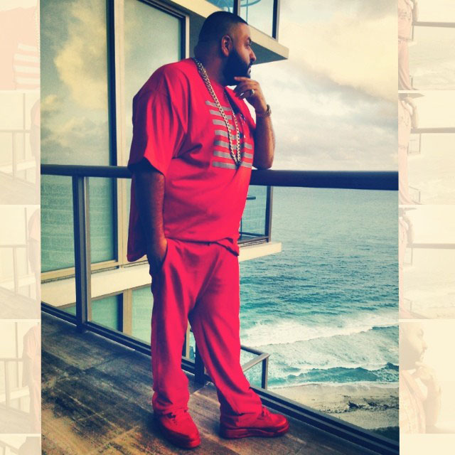 DJ Khaled wearing Air Jordan 3 Legends of the Summer