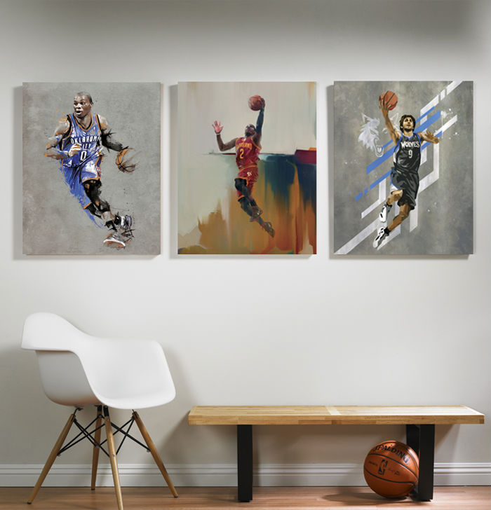RareInk x NBA Westbrook, Irving & Rubio Artwork