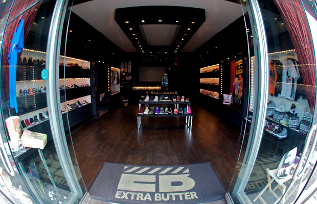 Footwear News Lists the 10 Best Sneaker Shops // Extra Butter, New York