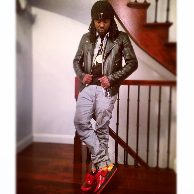 Wale wearing Nike Air Force 1 Chamber of Fear Hater
