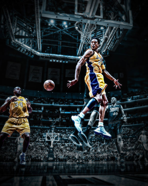 RareInk x NBA Photo Art // Kobe Bryant