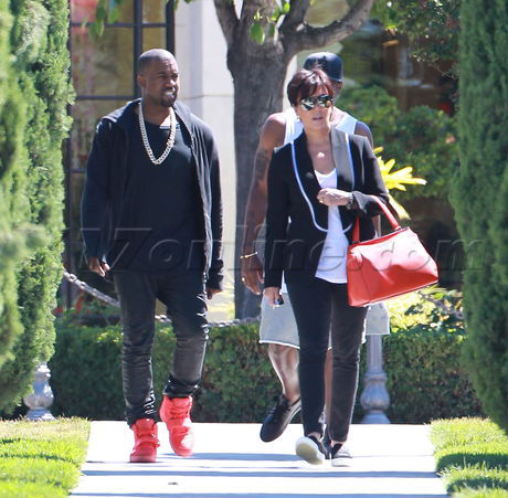 Kanye West Wears All-Red Nike Air Yeezy 2 | Sole Collector