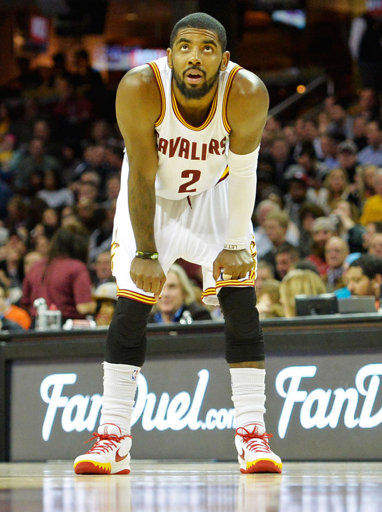 Kyrie Irving wearing Nike Kyrie 1 Home (1)