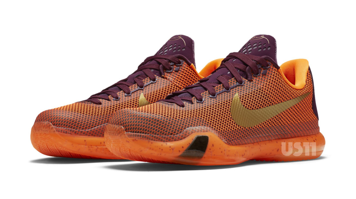 kobe 10 black and orange