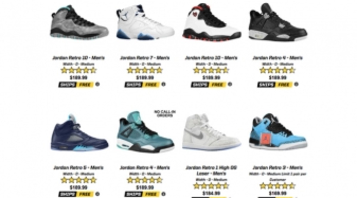 eastbay sneaker release