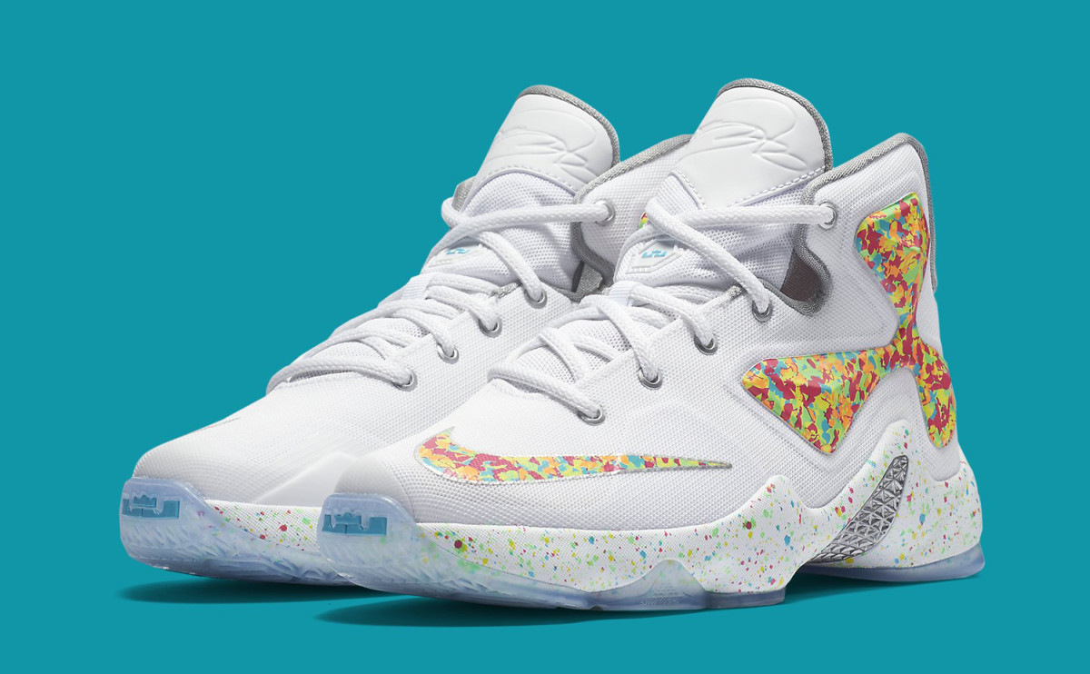 nike lebron 13 fruity pebbles