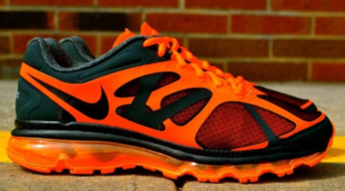 nike air max black orange