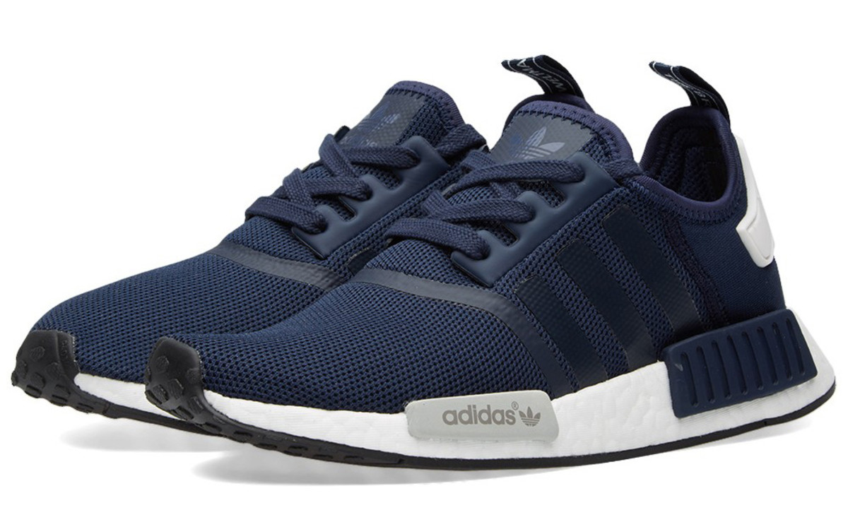 navy blue adidas nmd