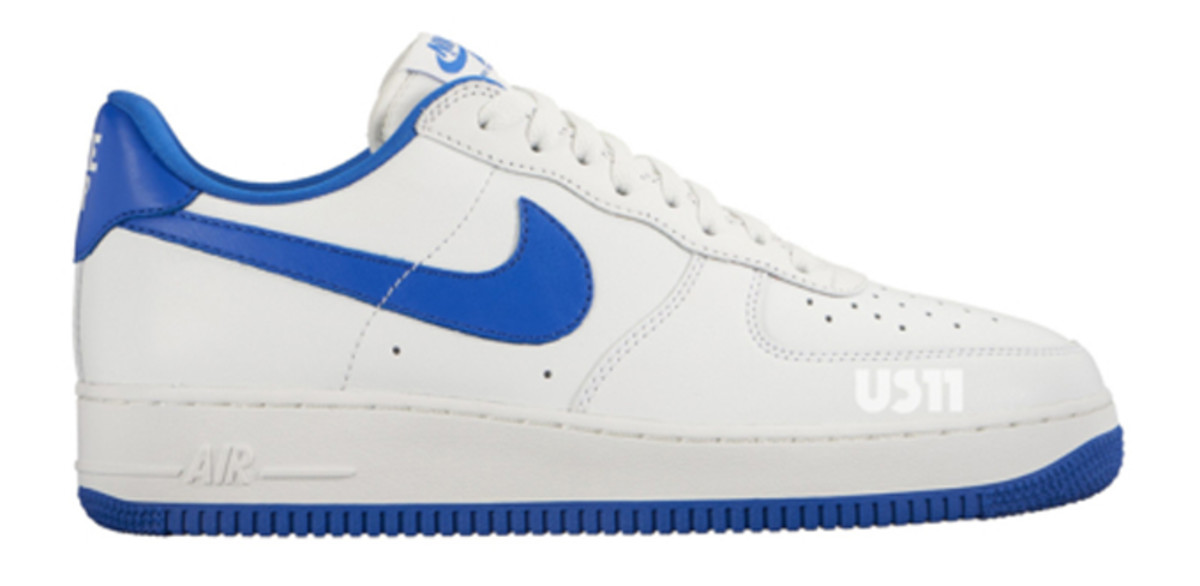 blue sole air force 1