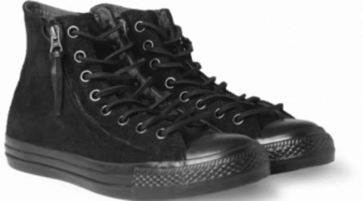 mens black suede converse