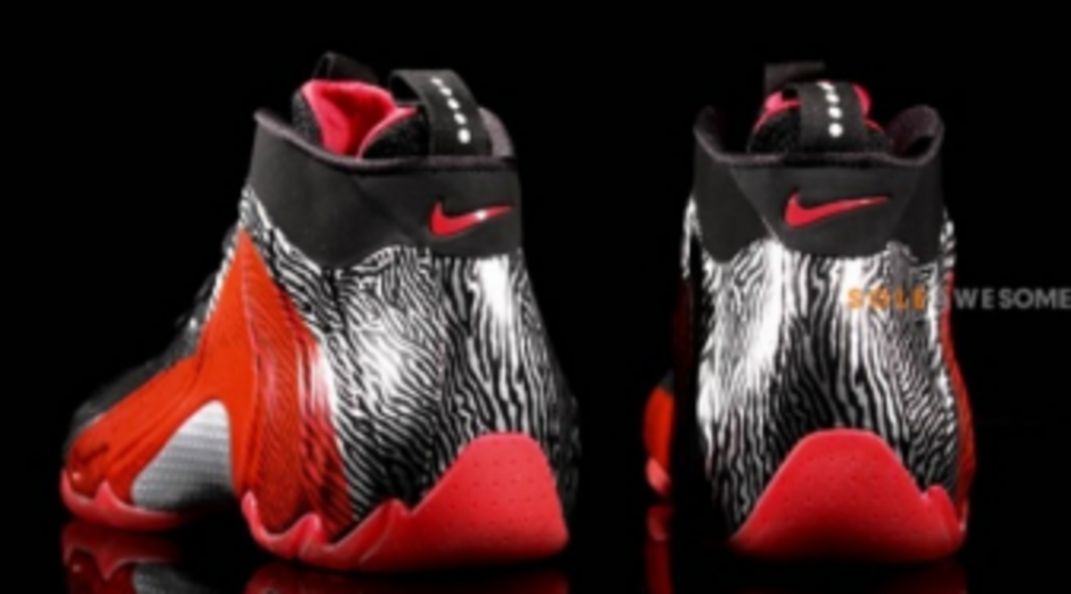 nike flightposite zebra