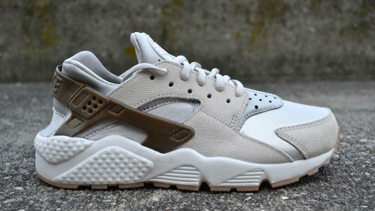 nike huarache women gray