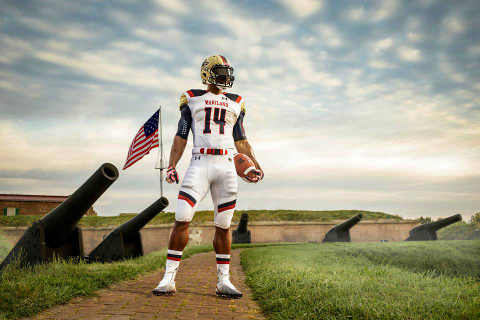 Maryland's Under Armour 'Star-Spangled Banner' Uniforms (6)