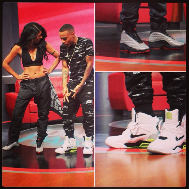 Bow Wow wearing Nike Air Command Force Billy Hoyle