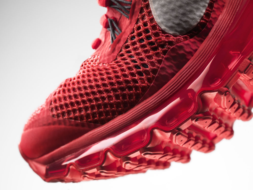 Nike Air Max+ 2013 Womens Red (5)