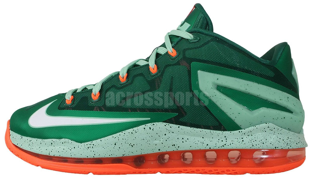 Nike LeBron XI 11 Low Biscayne Mystic Green 642849-313 (1)