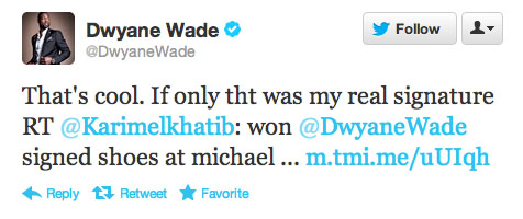 Dwyane Wade Says Autographed Jordan Shoes Are Fake
