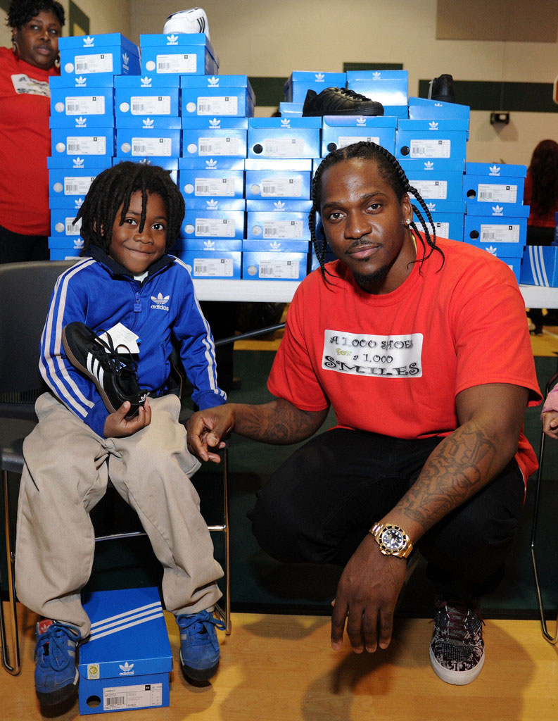 adidas Sponsors Pusha T 1000 Shoes for a 1000 Smiles Event (19)