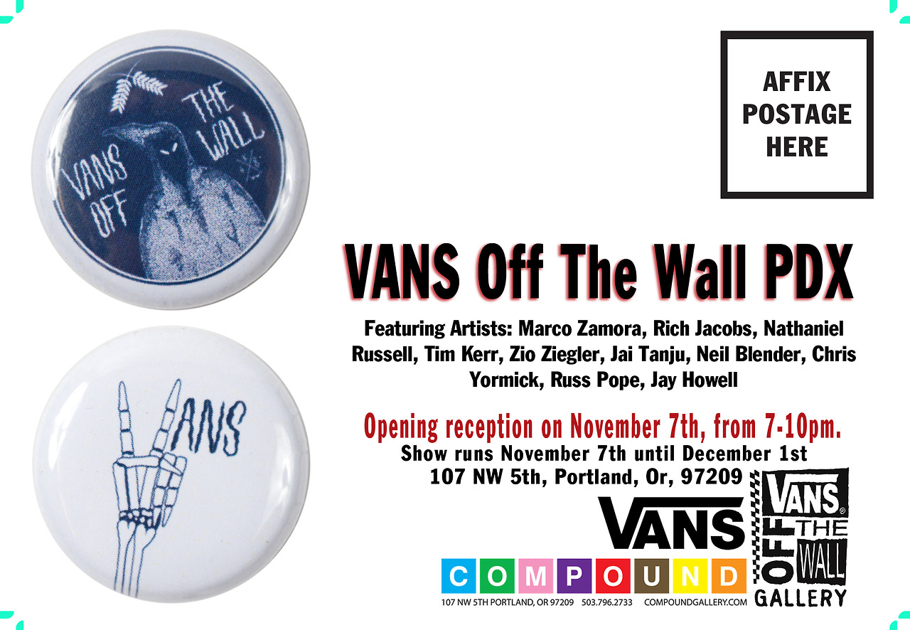 Compound Gallery and Vans present Off the Wall PDX