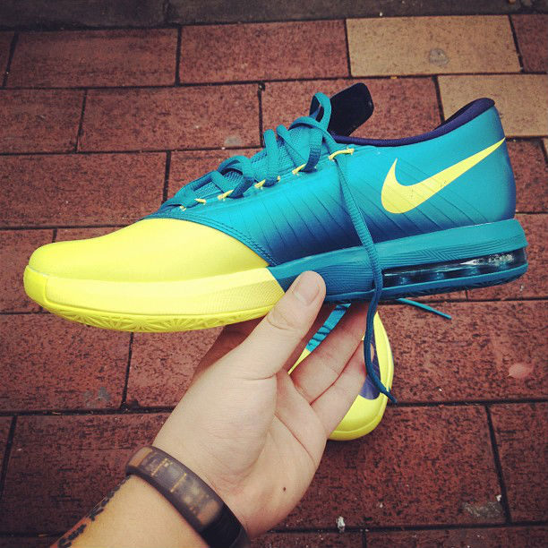 Nike KD VI Yellow Teal Navy Release Date 599424-700 (2)