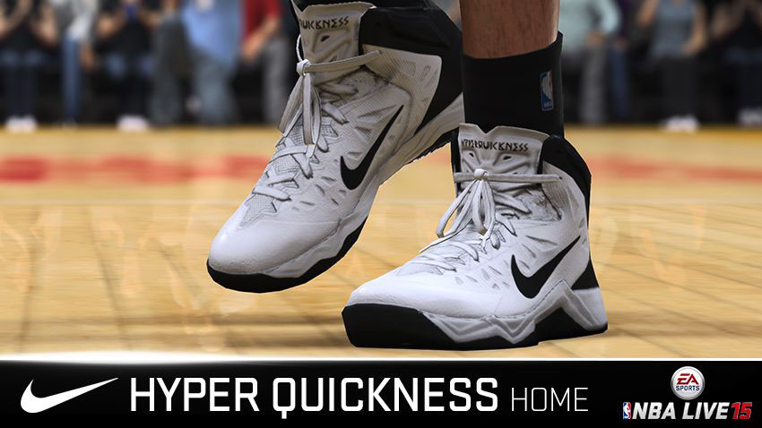 NBA Live 15 Sneakers: Nike Zoom Hyper Quickness Home